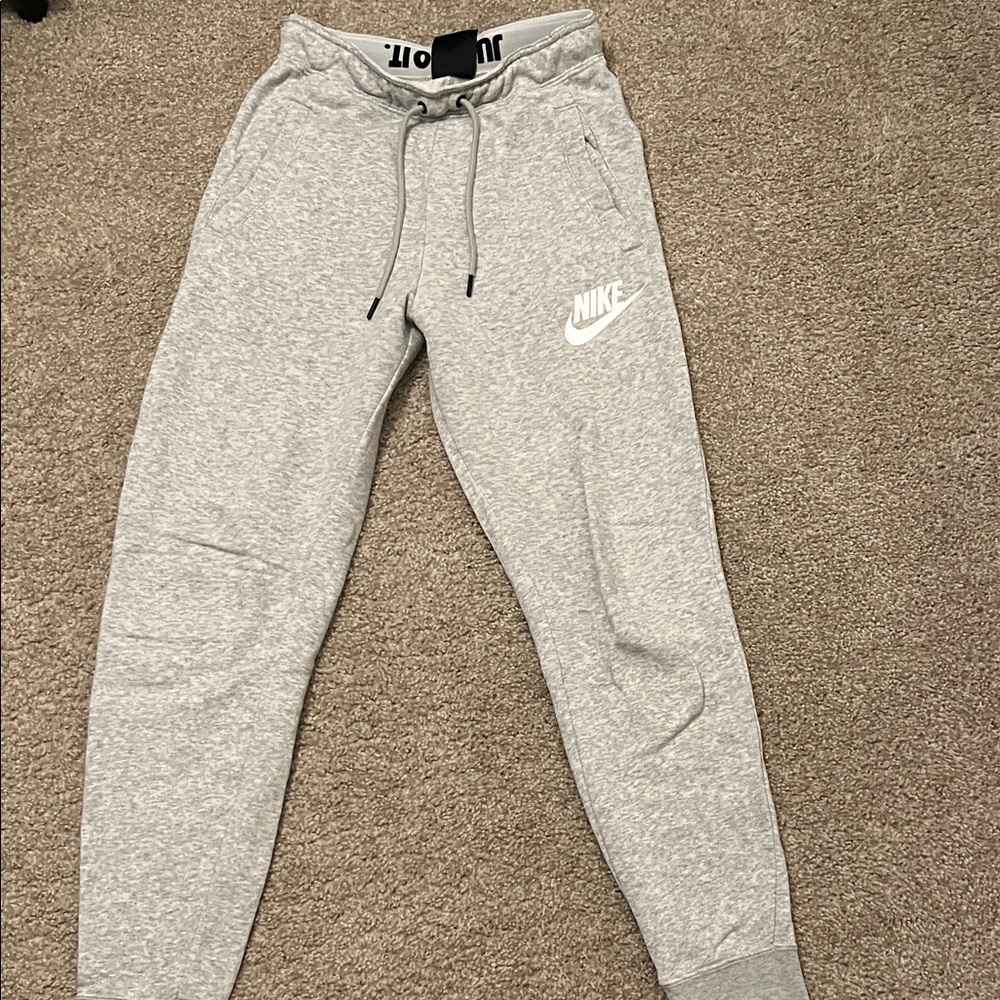 Nike Kids Light Gray Sweatpants